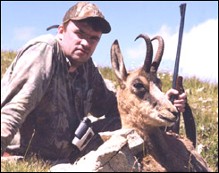 Sergei Shushunov Caucasian chamois hunt in Russia