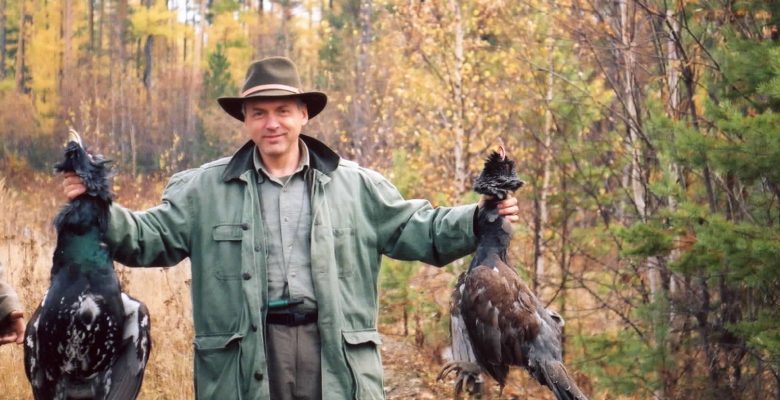 Sergei Shushunov capercaillie hunt